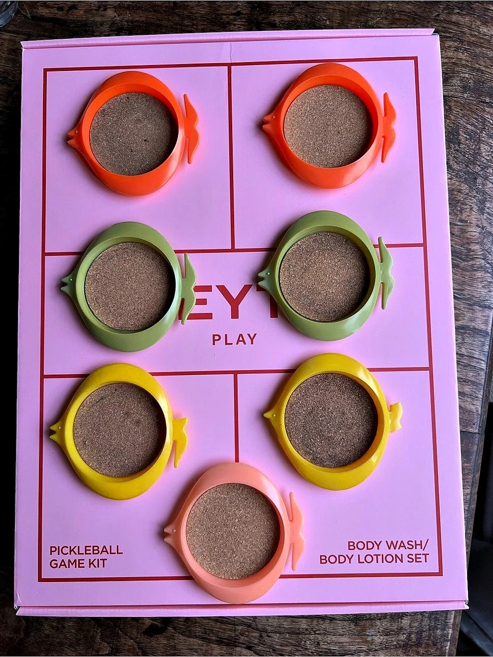 Vintage fish coasters made in Hong Kong